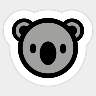 Koala Bear Cartoon Animal Lover Pet Owner Australia Vintage Bambu Brand Sticker